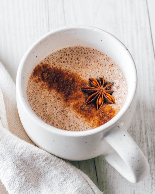 HOT SALTED CARAMEL PROTEIN CHAI