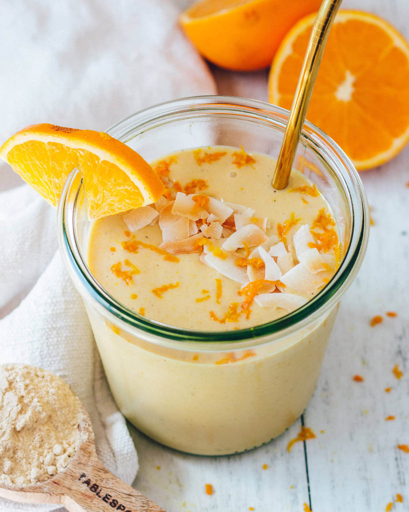 Orange Creamsicle Smoothie How To Make A Smoothie With Orange