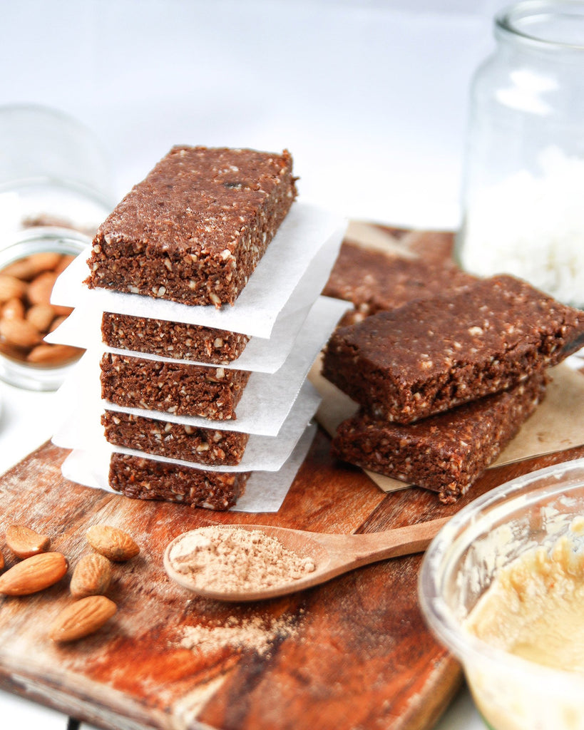 CHOC ALMOND PROTEIN BARS | Tropeaka