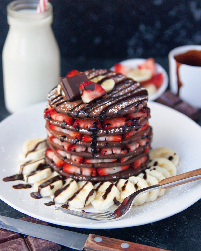 CHOC PROTEIN PANCAKES | Tropeaka