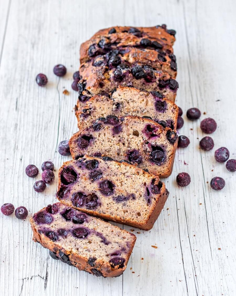 LEMON BLUEBERRY POPPYSEED LOAF | Tropeaka