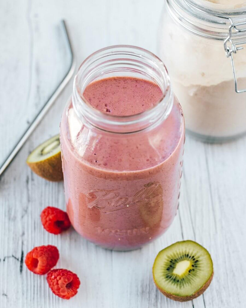 RASPBERRY KIWI PROTEIN SMOOTHIE
  
  
  
    | Tropeaka