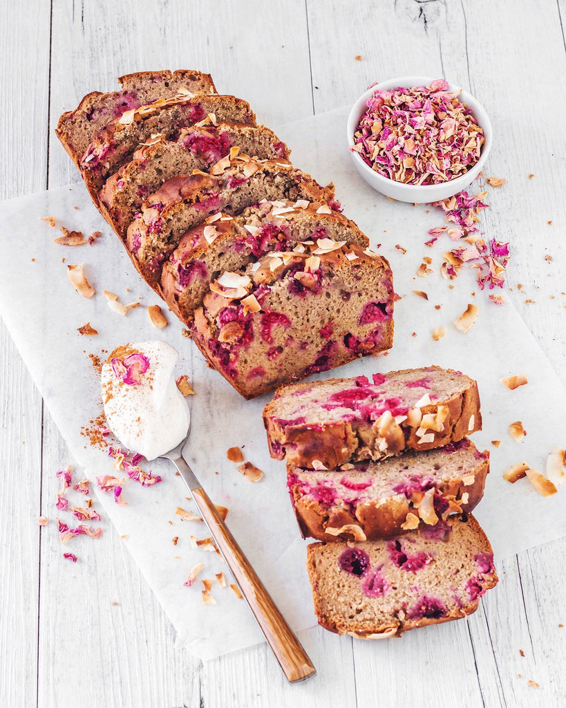 RASPBERRY VANILLA PROTEIN LOAF | Tropeaka