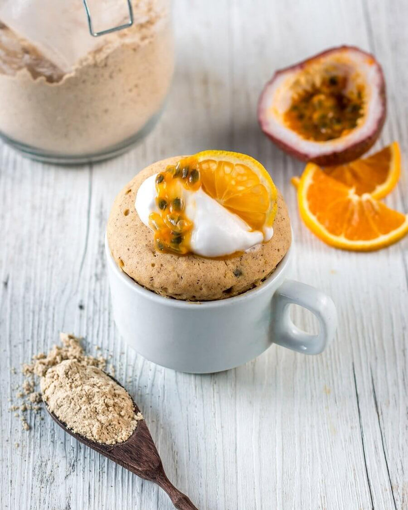 VANILLA, ORANGE &amp; PASSIONFRUIT MUG CAKE
  
  
  
    | Tropeaka.com