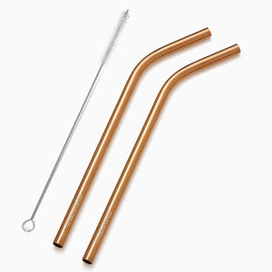 TROPEAKA STRAWS ROSE GOLD