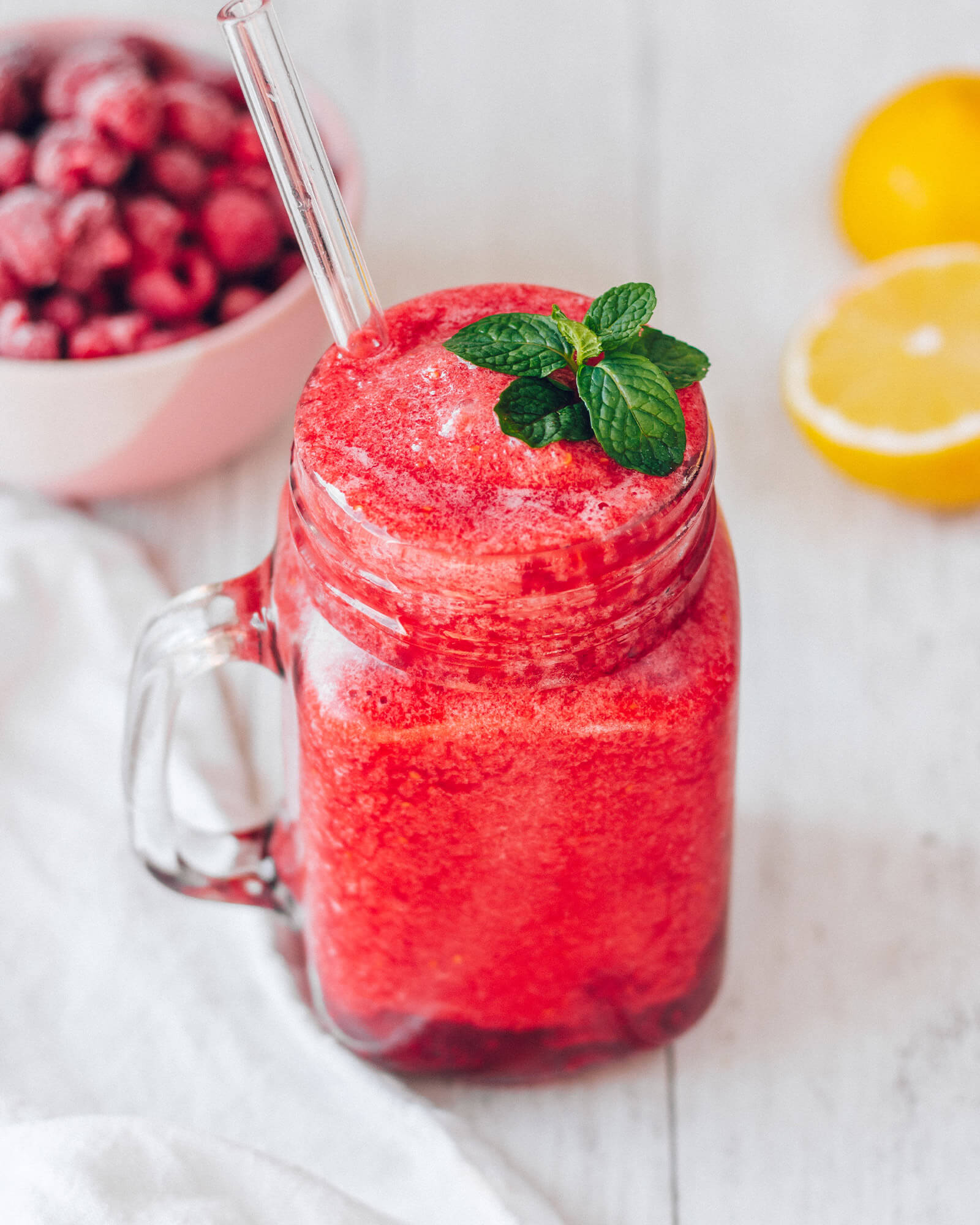 RASPBERRY SLUSHIE | Tropeaka.com