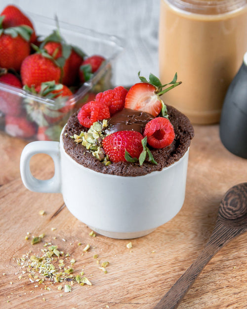 Choc Hazelnut Protein Mug Cake