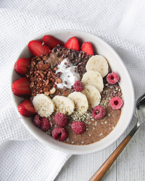 Choc Protein Chia Pudding