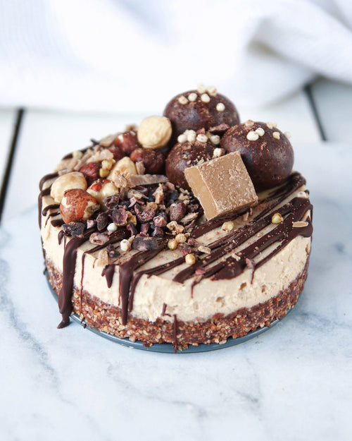 Creamy Choc Peanut Butter Cake