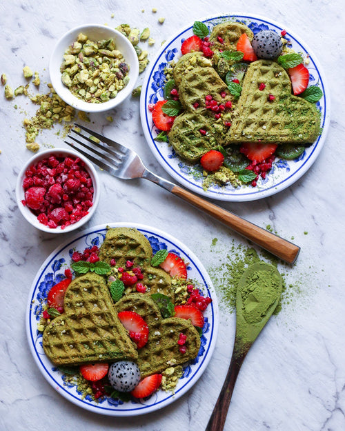 Matcha Waffles