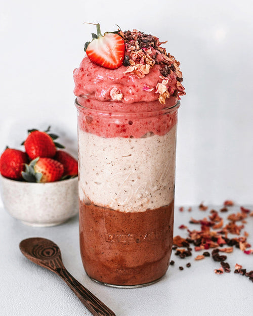 Neapolitan Nicecream Parfait