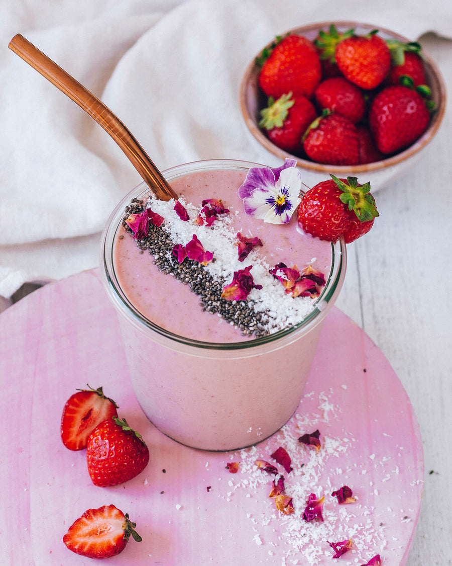 Strawberries & Cream Smoothie