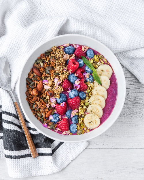 Summer Berry Protein Smoothie Bowl