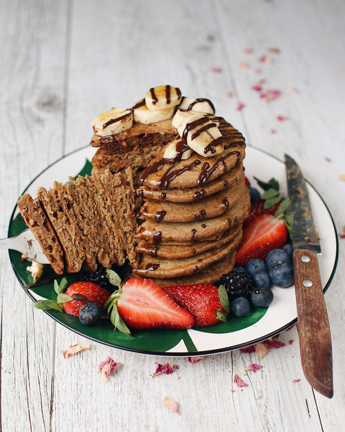 Vanilla Chai Protein Pancakes