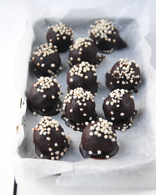 Vanilla Protein Cookie Dough Truffles