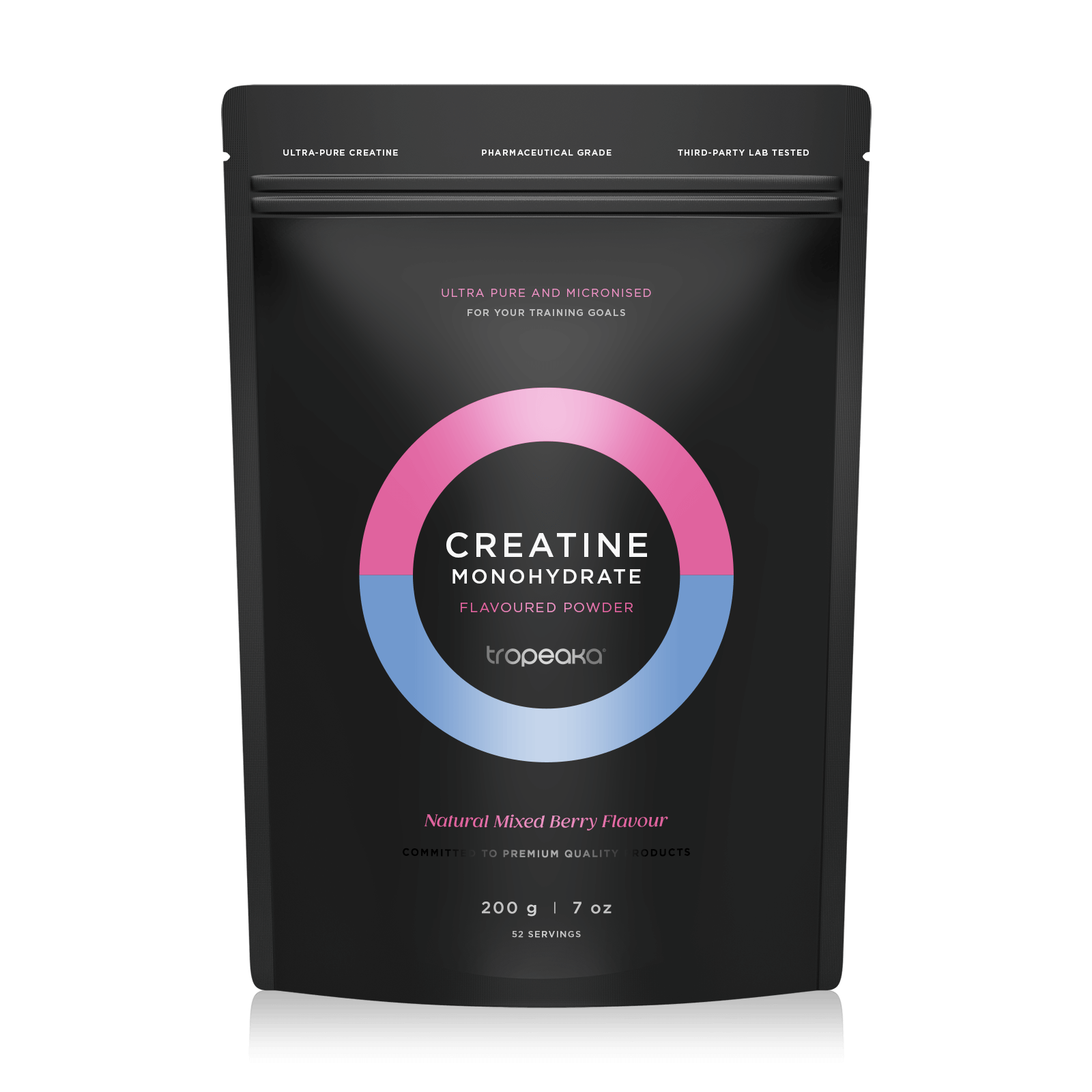 Creatine Monohydrate Mixed Berry Flavour | Ultrapure & Micronized
