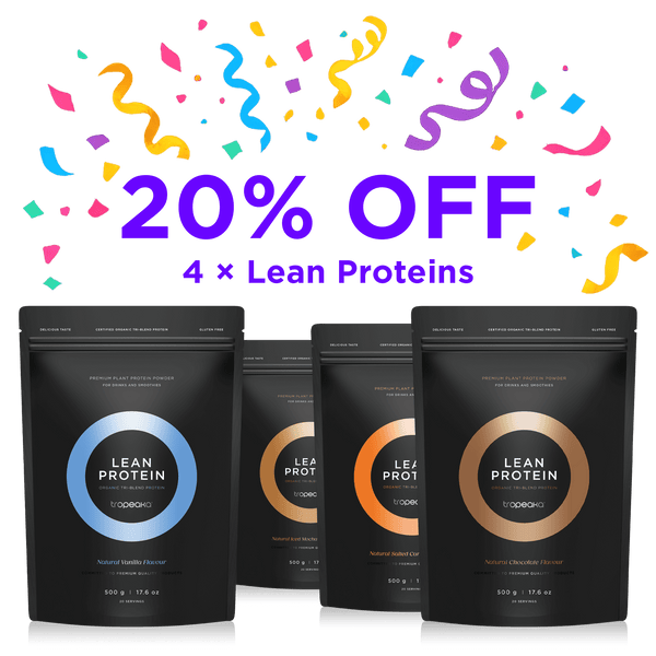 Lean Protein Powder | Bundle & Save | Organic Plant Protein
