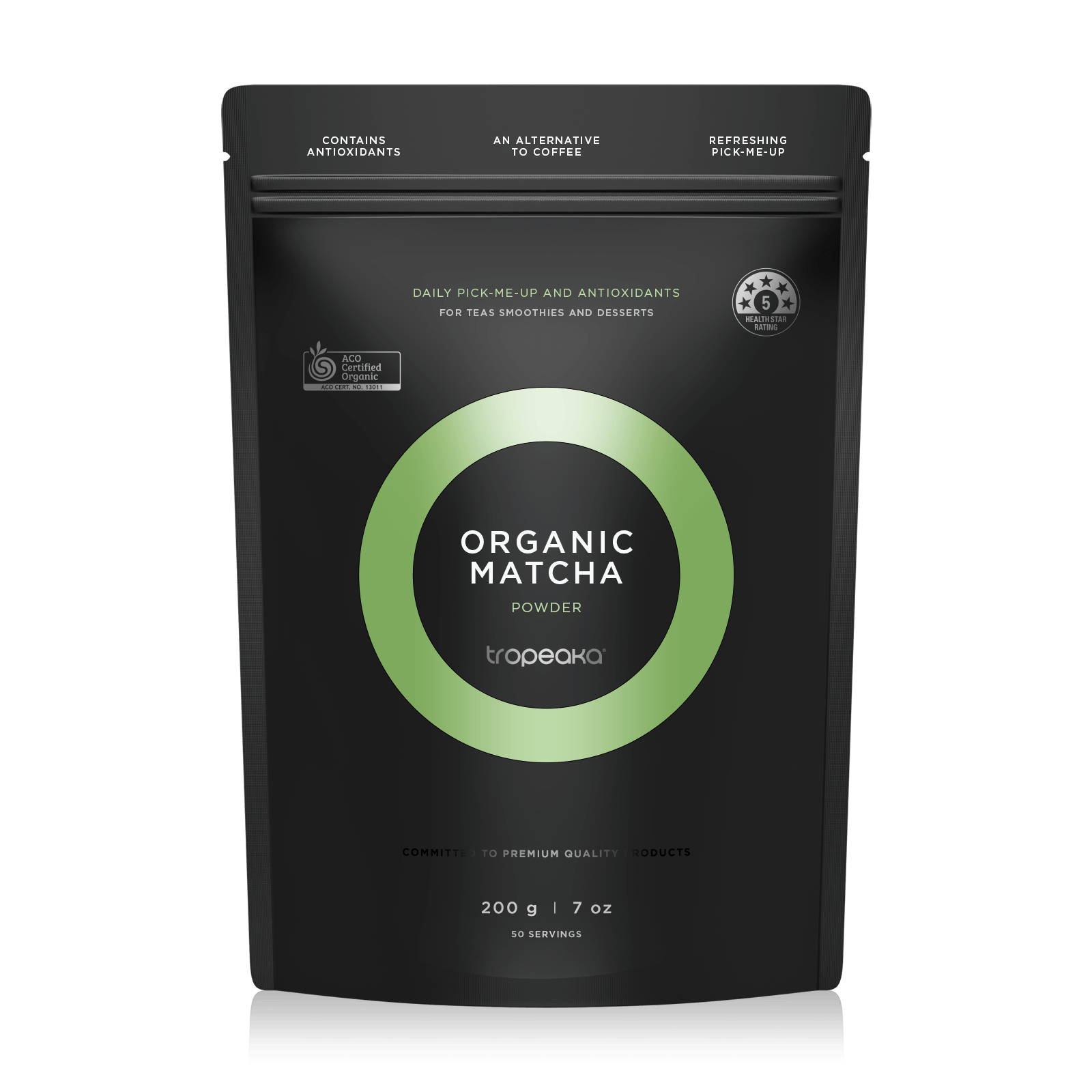 Organic Matcha Tea Powder | Organic Green Tea Powder | Tropeaka