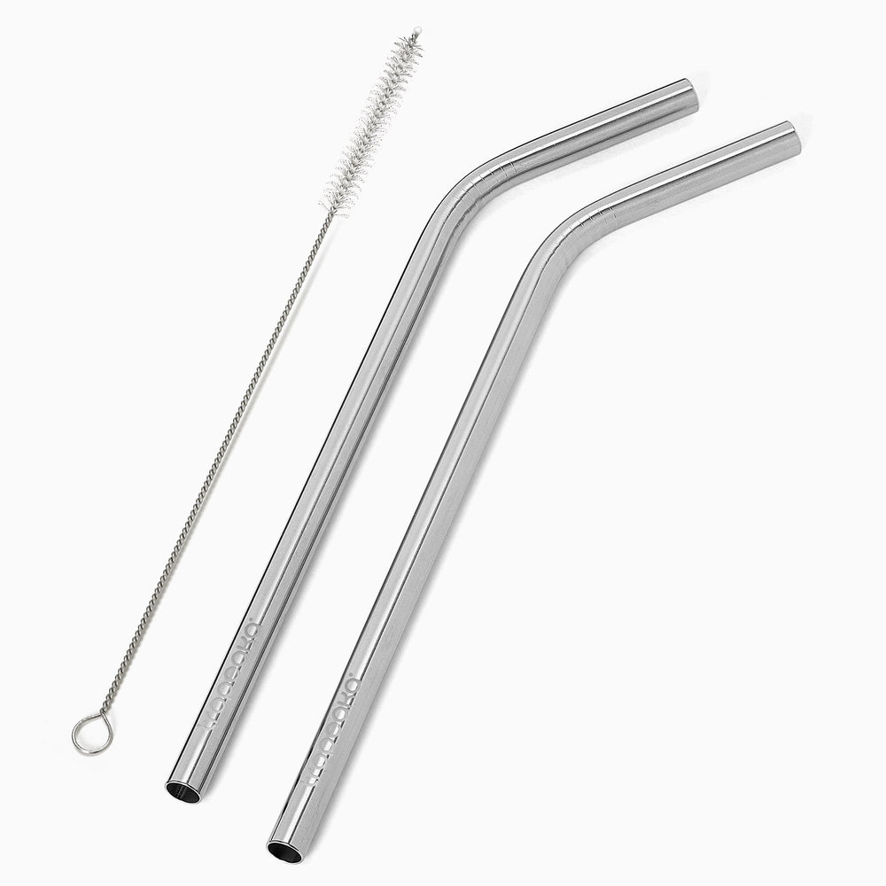 Stainless Steel Metal Wide Straw & Collapsible Straw Outdoor & Reusable  Straws